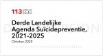 Derde Landelijke Agenda Suïcidepreventie, 2021-2025.