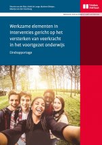 Werkzame elementen in interventies gericht op het versterken van veerkracht in het voortgezet onderwijs