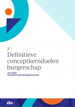 Definitieve conceptkerndoelen burgerschap