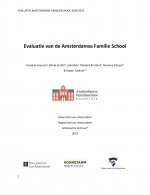 Evaluatie van de Amsterdamse Familie School