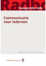 Communicatie voor iedereen - Inaugurele rede