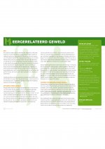 Factsheet eergerelateerd geweld