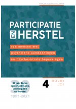 Verhalenwedstrijd Participatie en Herstel 30 jaar